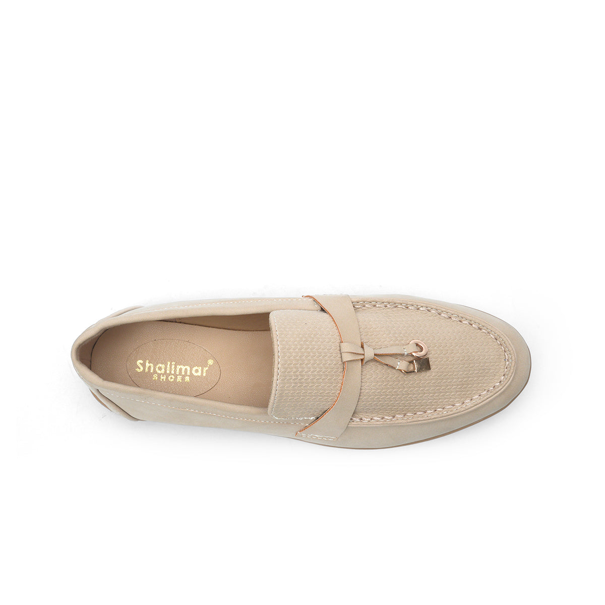 Women's Metallic Detailing Moccasin