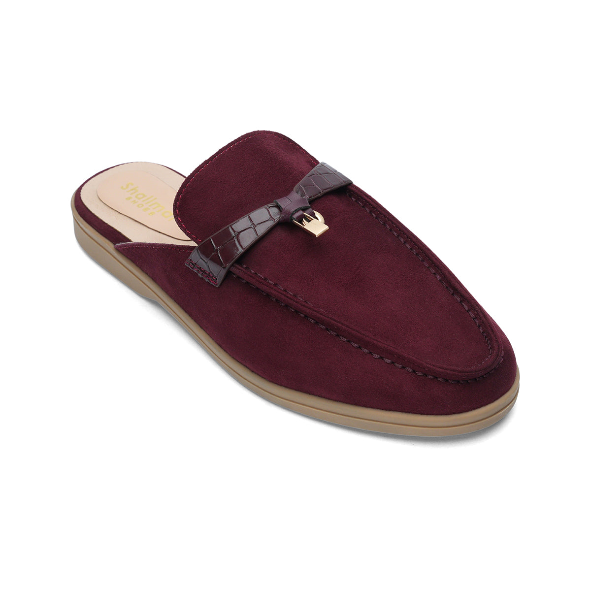 Womens Slip-ons Backless Moccasin