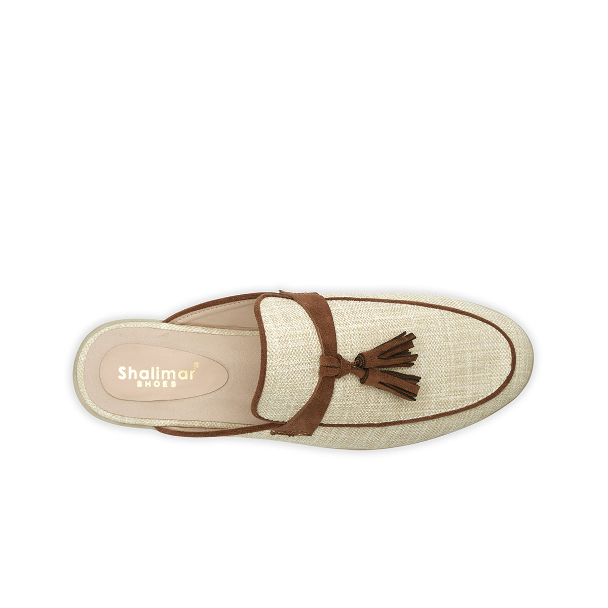 Womens Pony Detailing Slip-on Moccasin