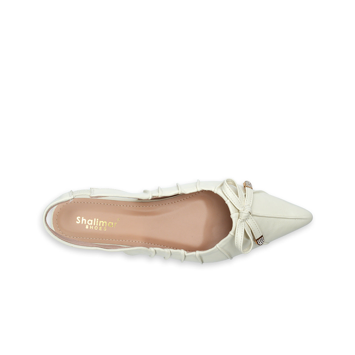 Womens Pointed Backstrap Pumps