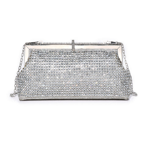 Nocturne Crystal Trapeze Purse