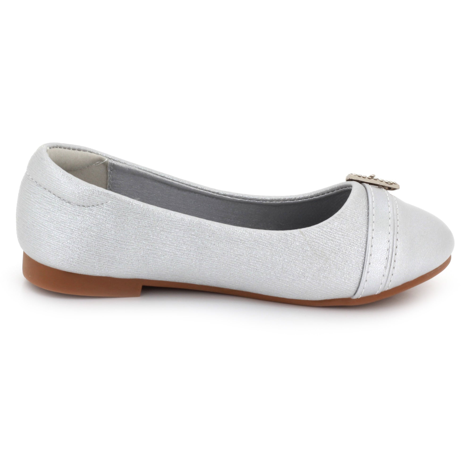 Arevene Girls Crystals Flats Pumps