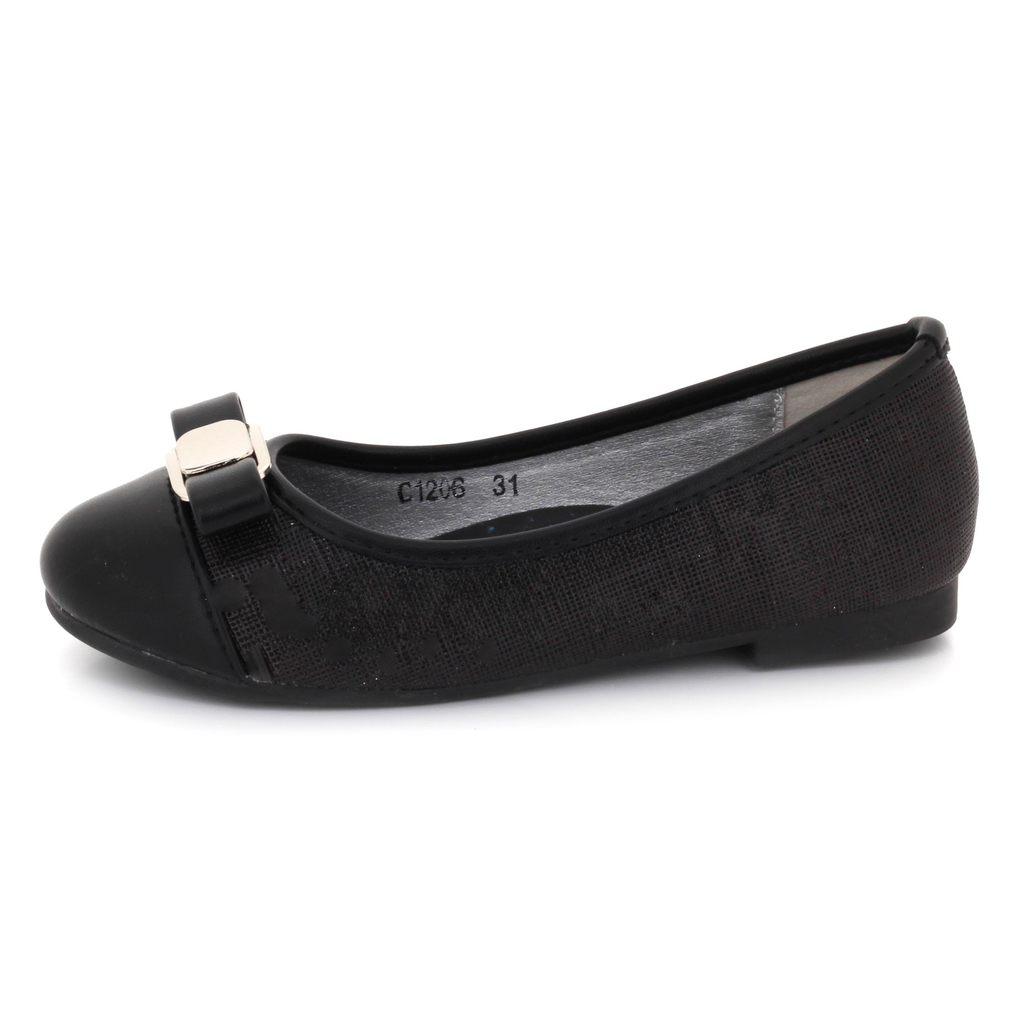Rassidy Girls Flat Bow Pumps