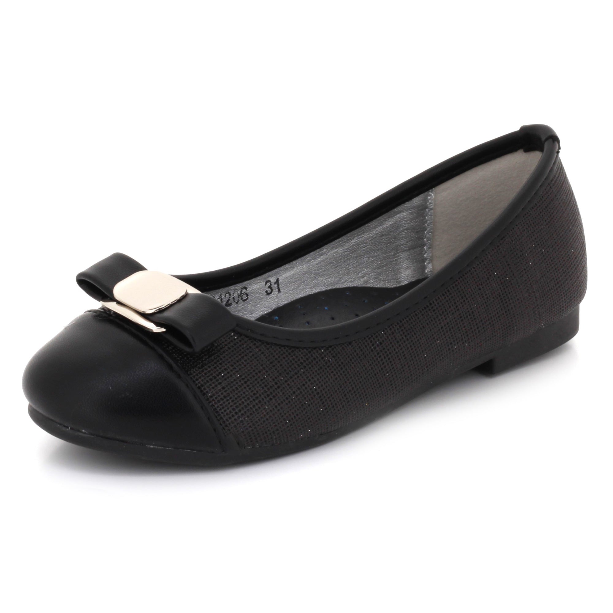 Rassidy Girls Flat Bow Pumps