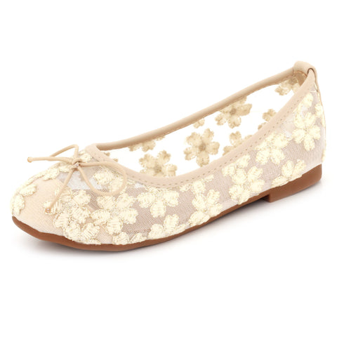 Harony Girls Net Detailing Pumps