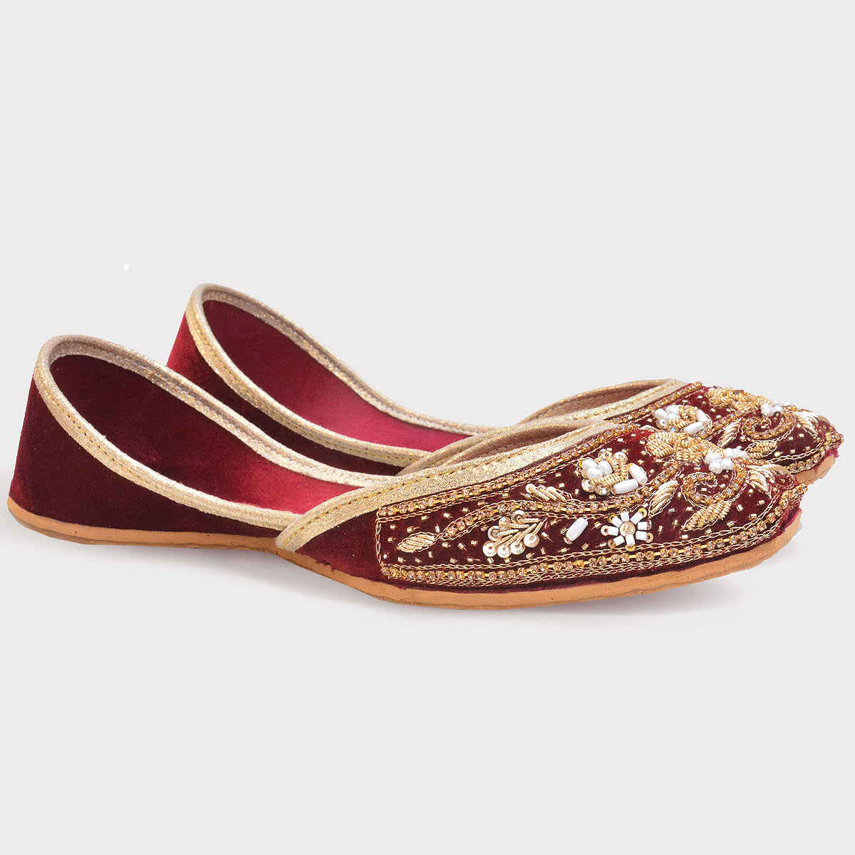 Roza Velvet Khussa