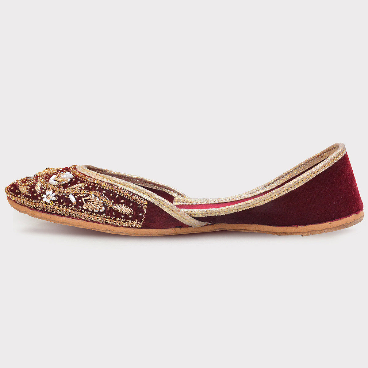 Roza Velvet Khussa