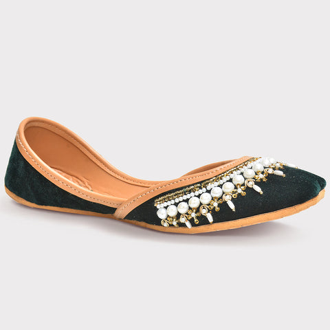 Flora Pearls Khussa