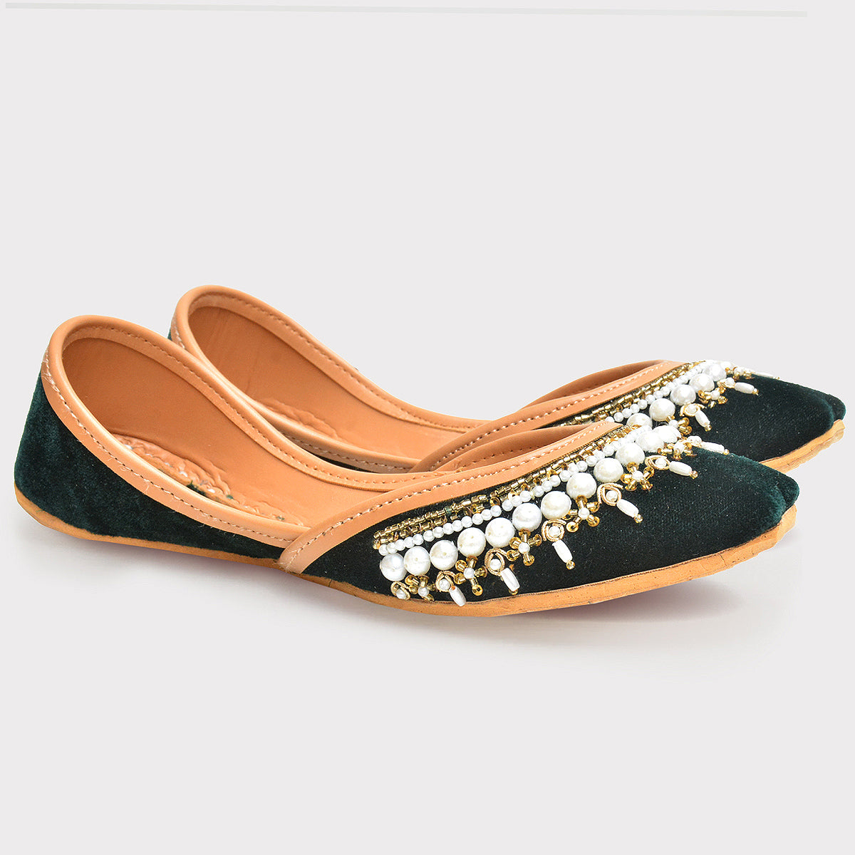 Flora Pearls Khussa