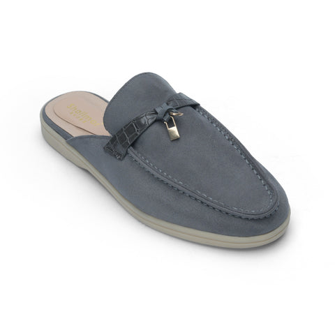 Womens Backless Comfy Moccasins