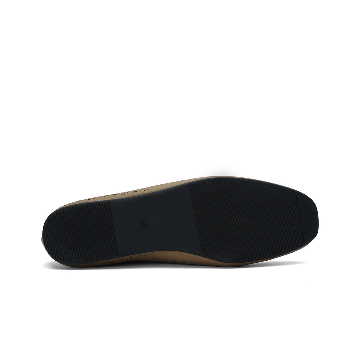 Womens Perforated Flat Shoes