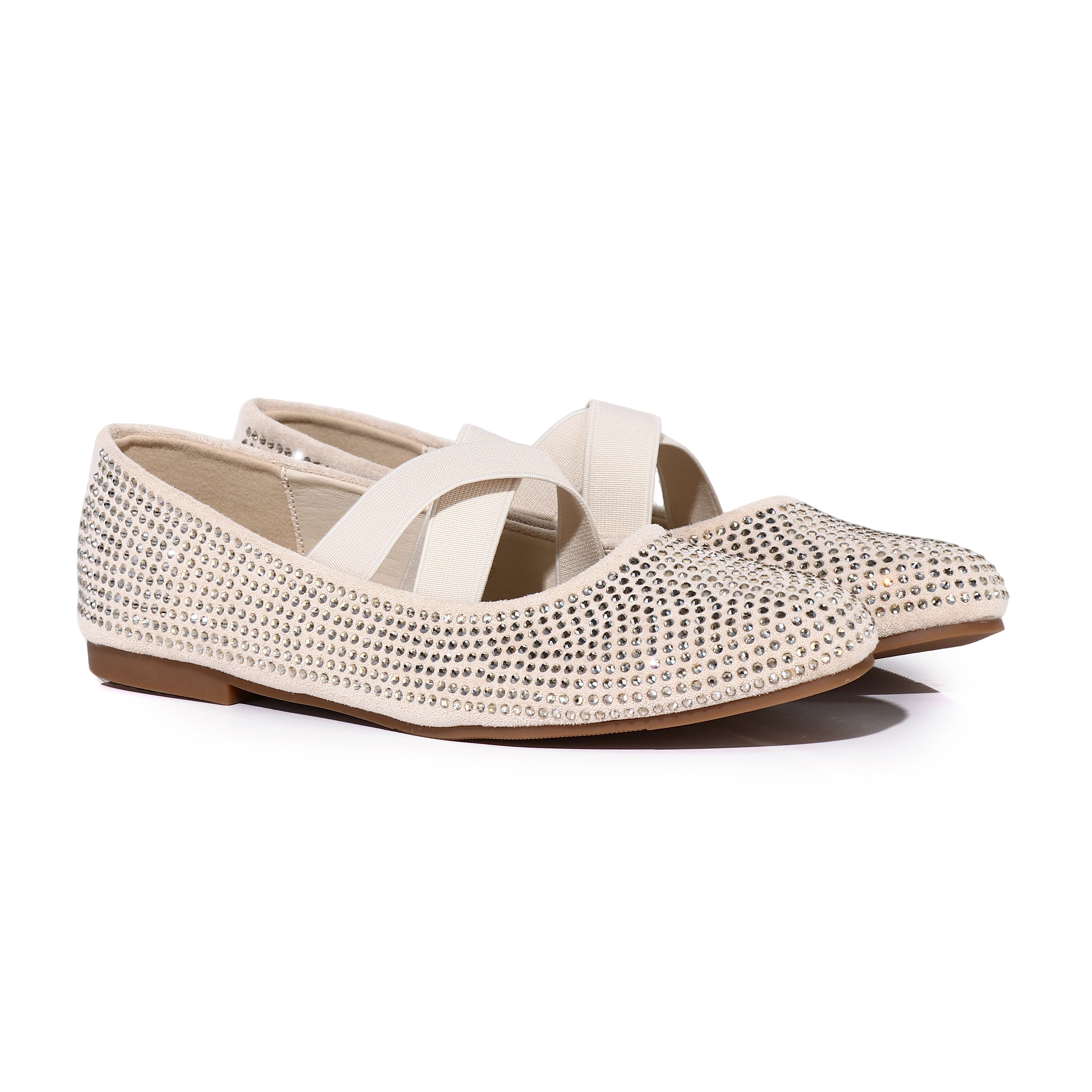 Onyx Aura Flat Pumps