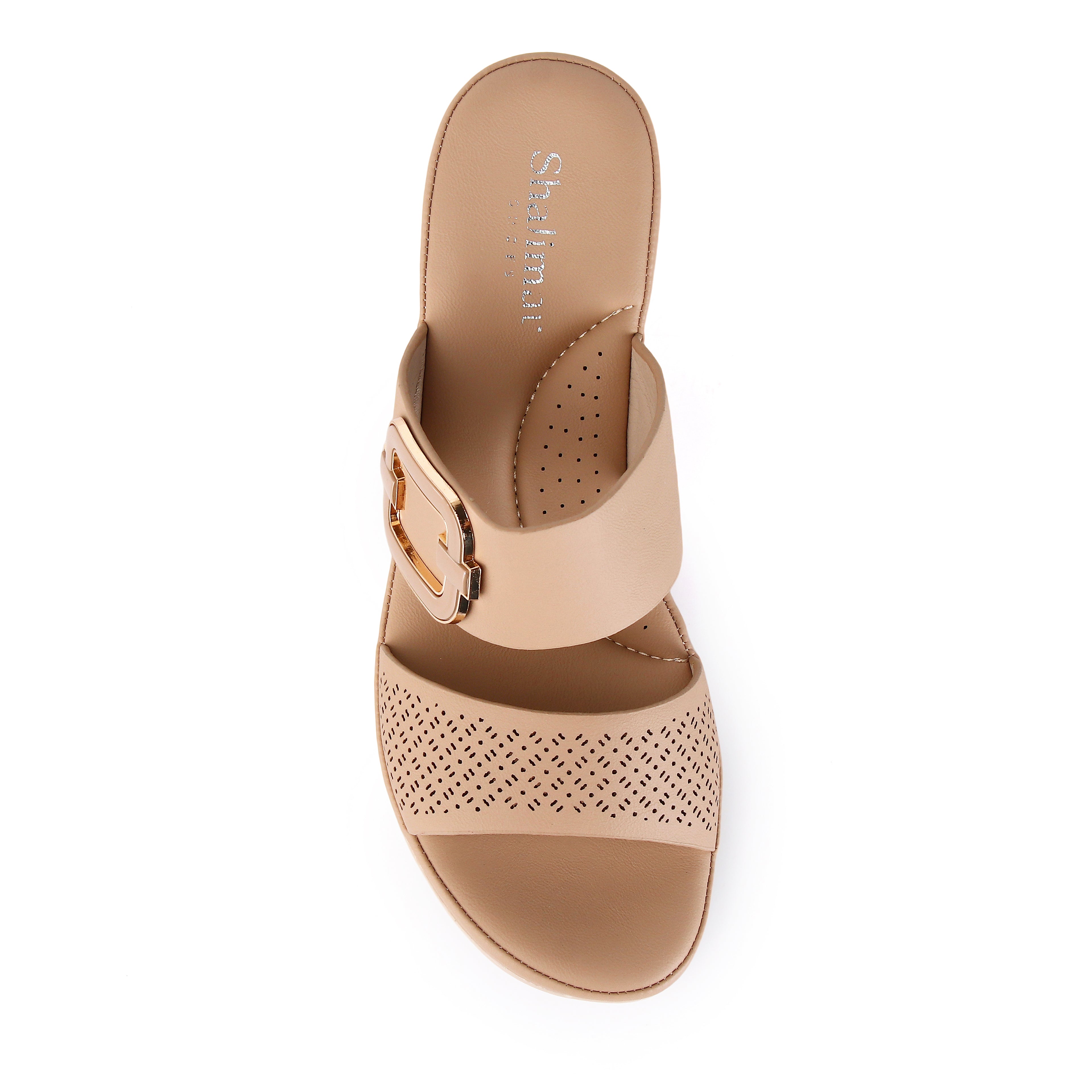 Noira Luxe Wedge Slides