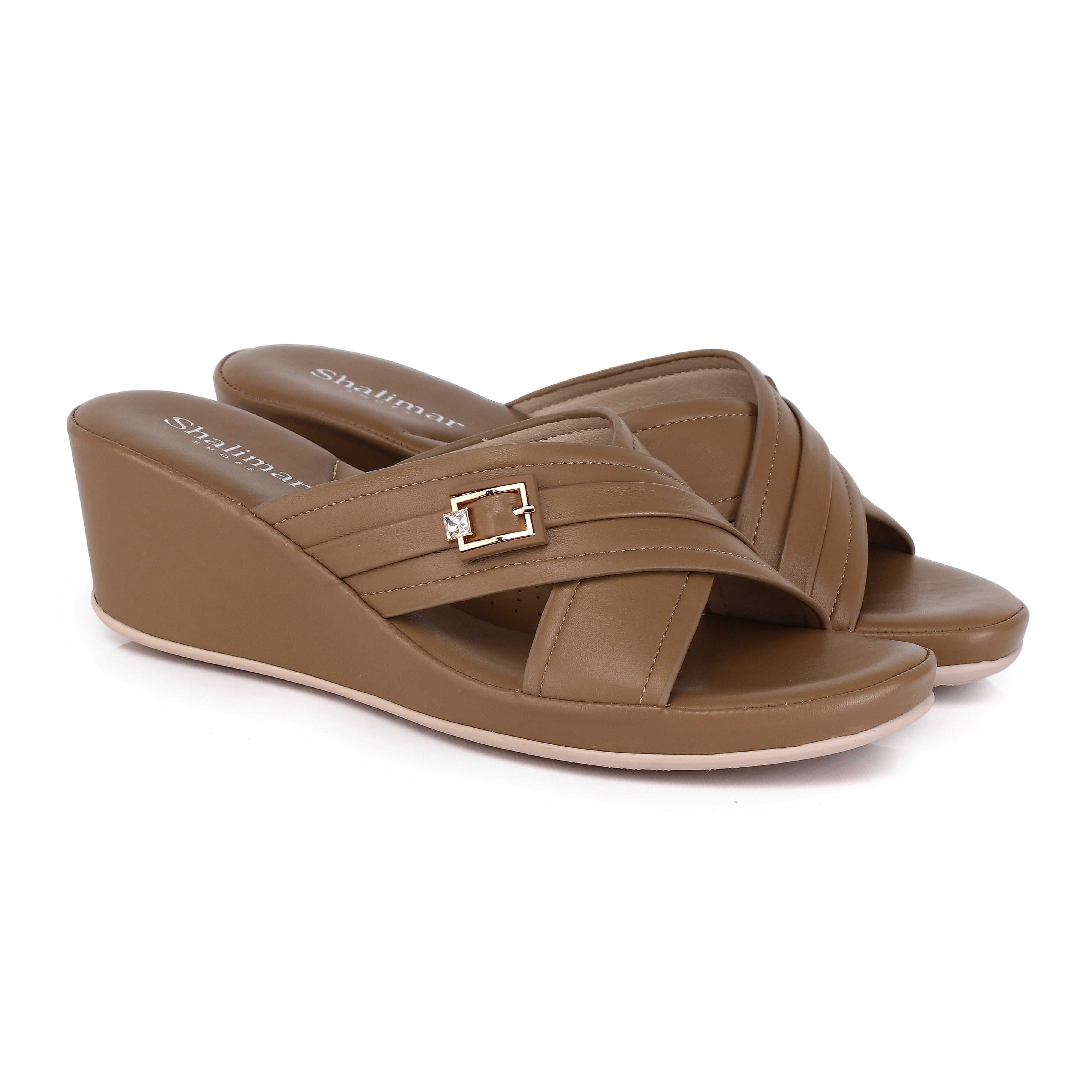 Sienna Grace Wedge Slides