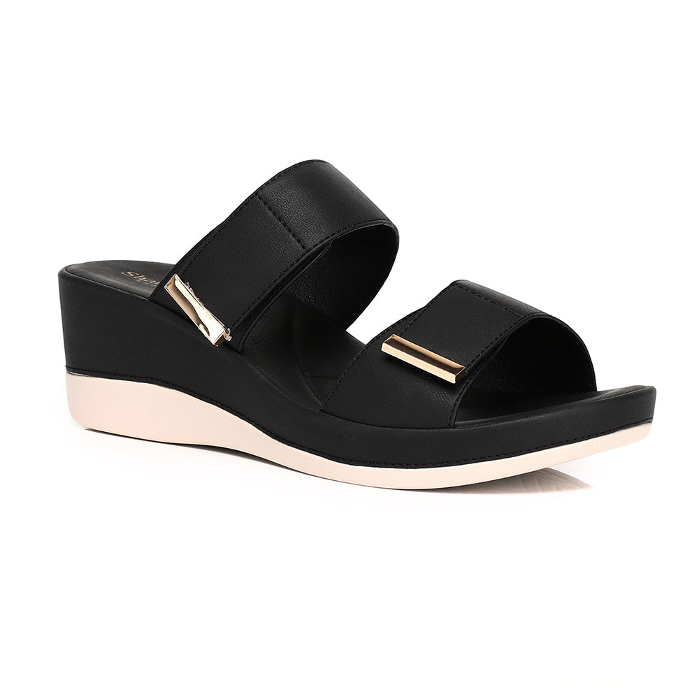 Luxe Comfort Wedge Sandals