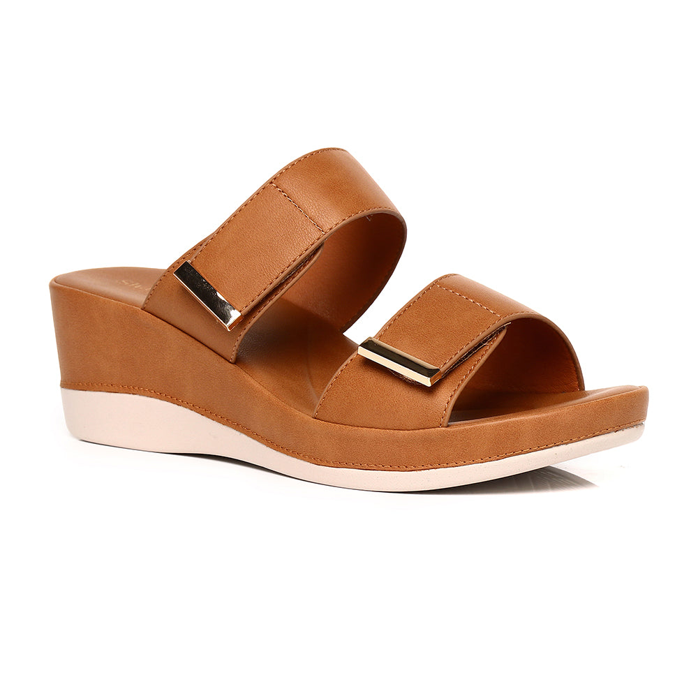 Luxe Comfort Wedge Sandals