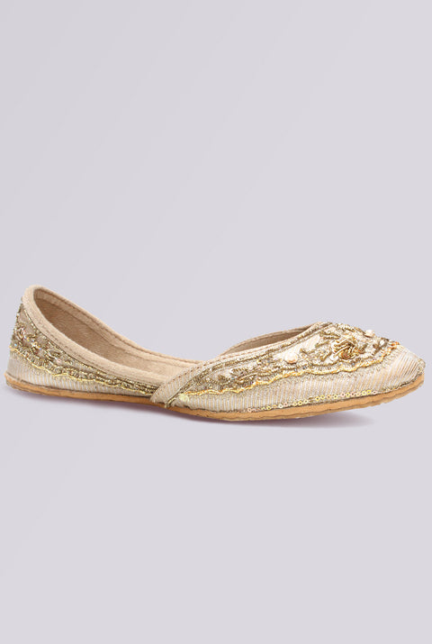 Golden Royale Embellished Khussa