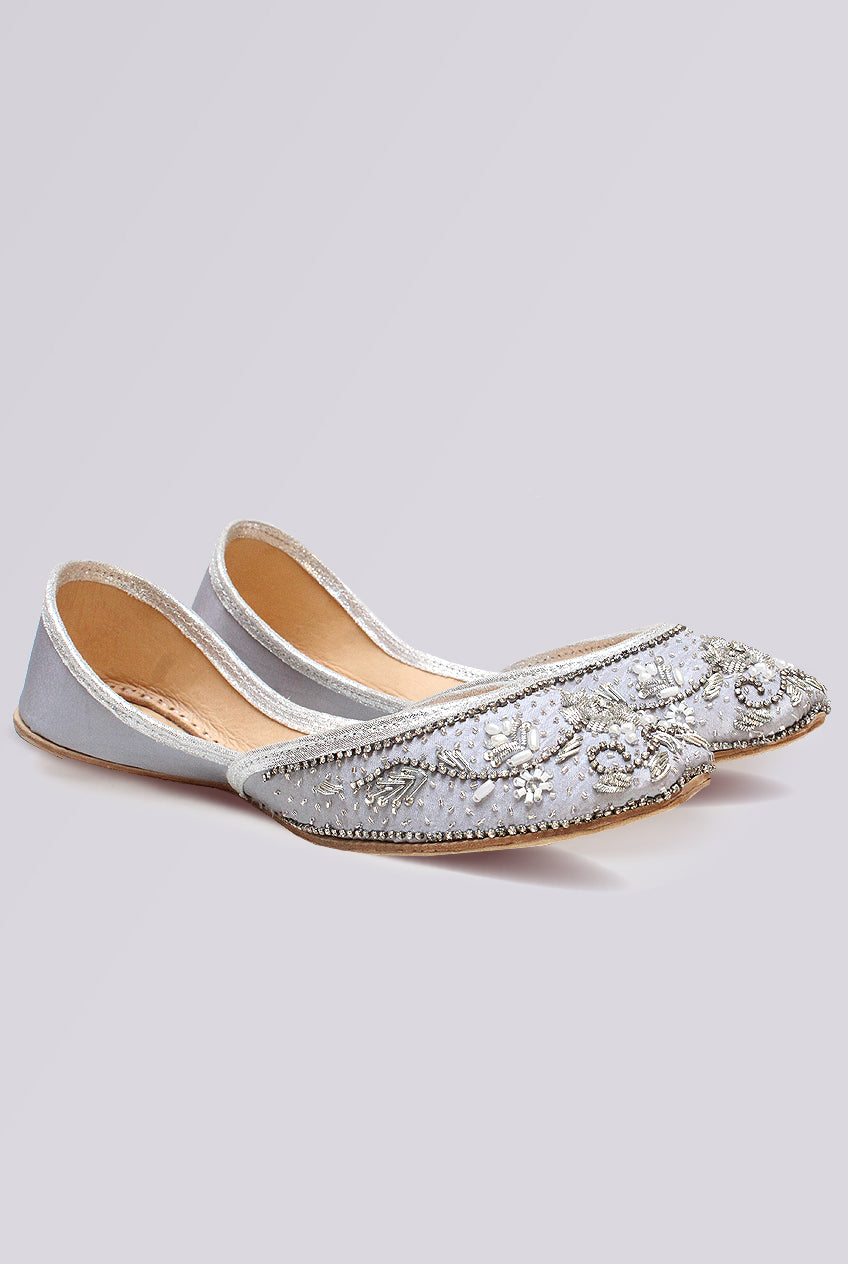 Celestia Floral Embellished Khussa