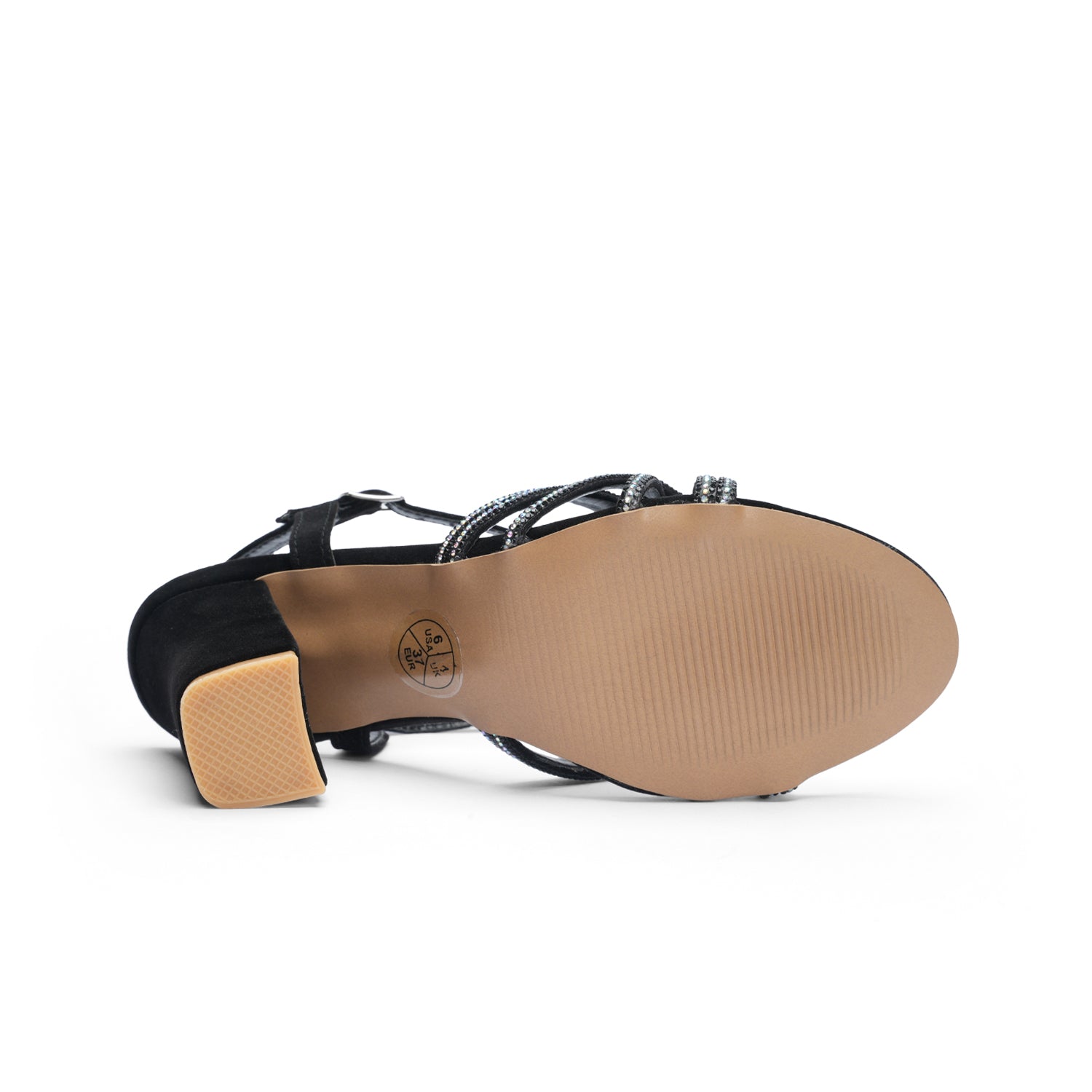 Womens Crystals Detailing Party Sandals