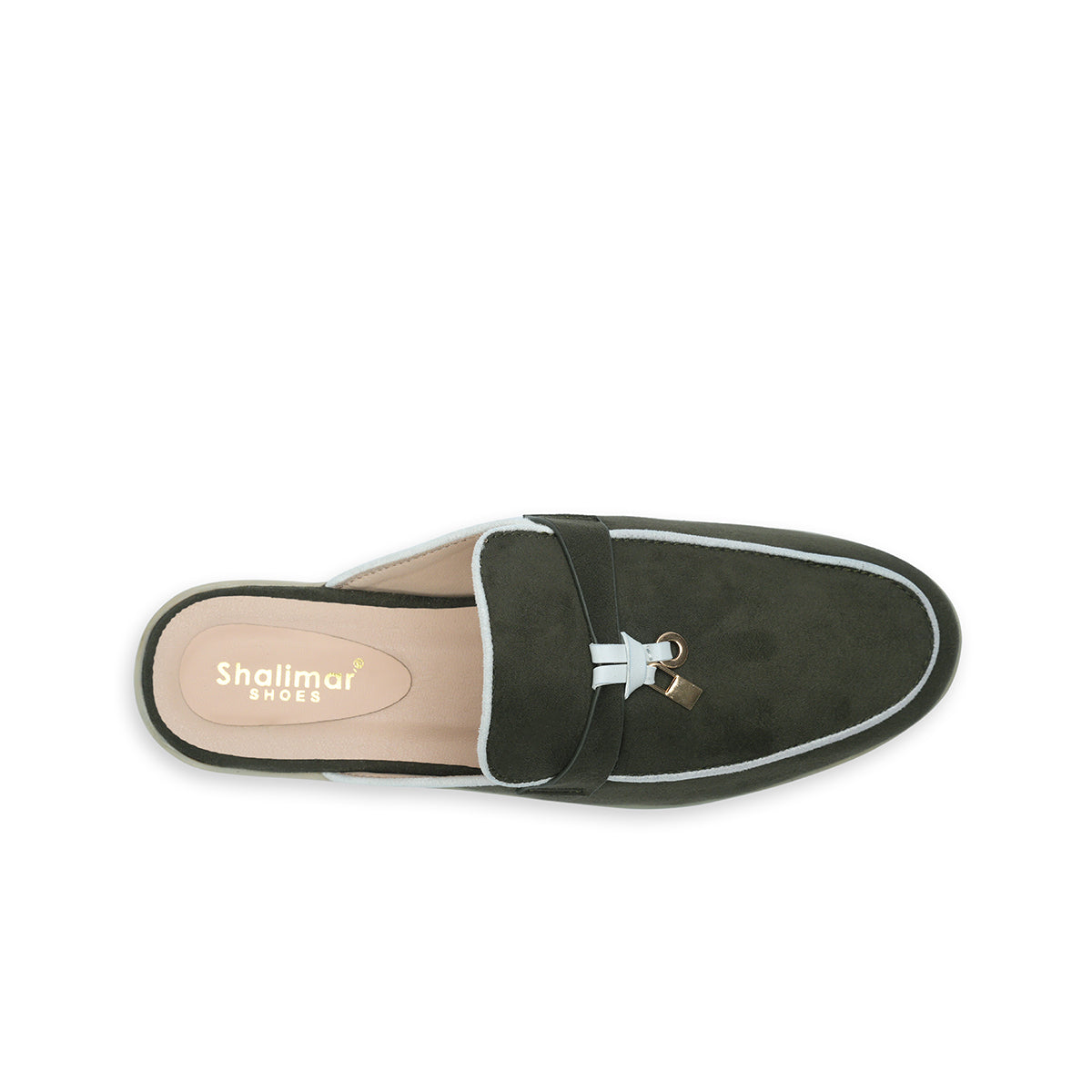 Womens Backless Slip-ons Moccasin