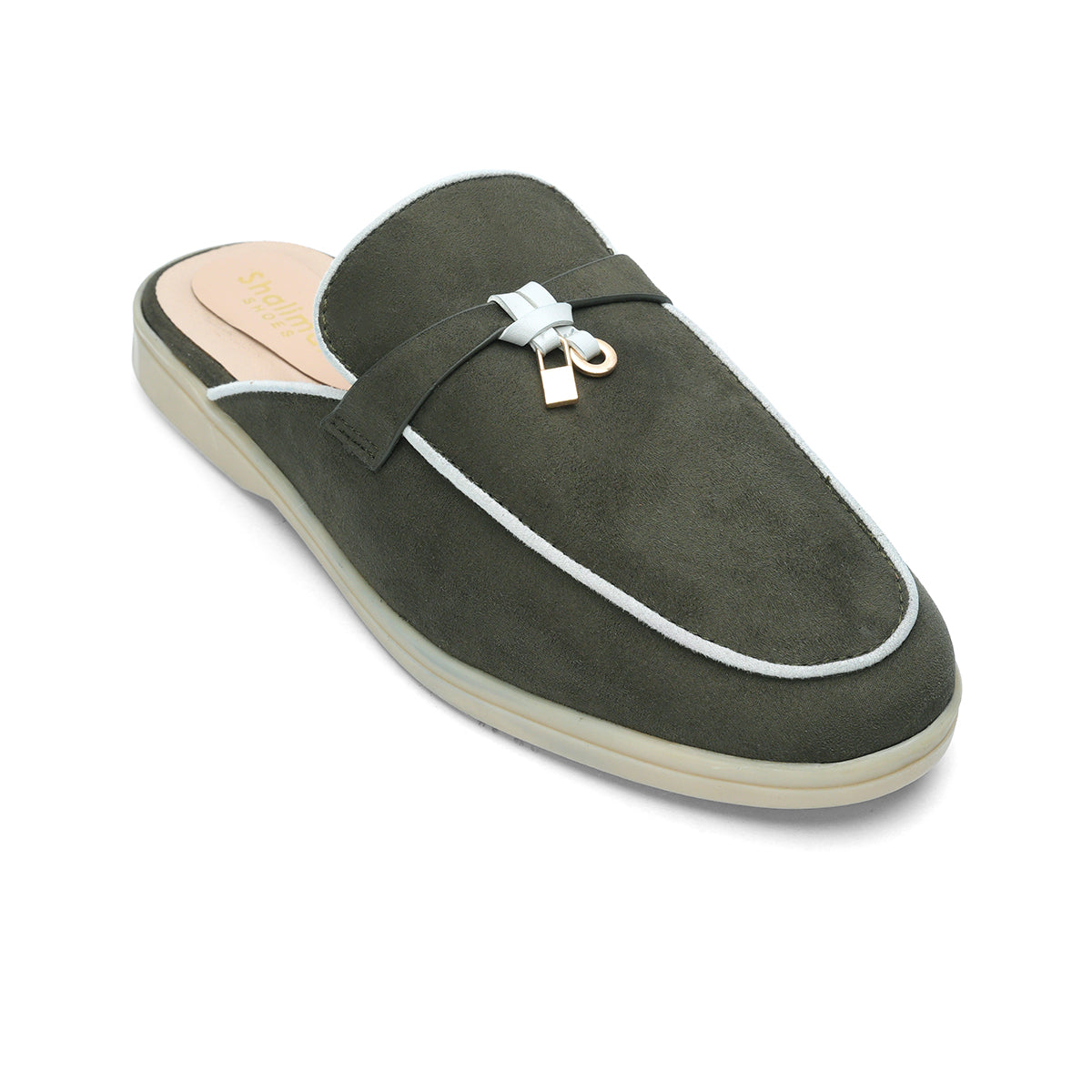 Womens Backless Slip-ons Moccasin