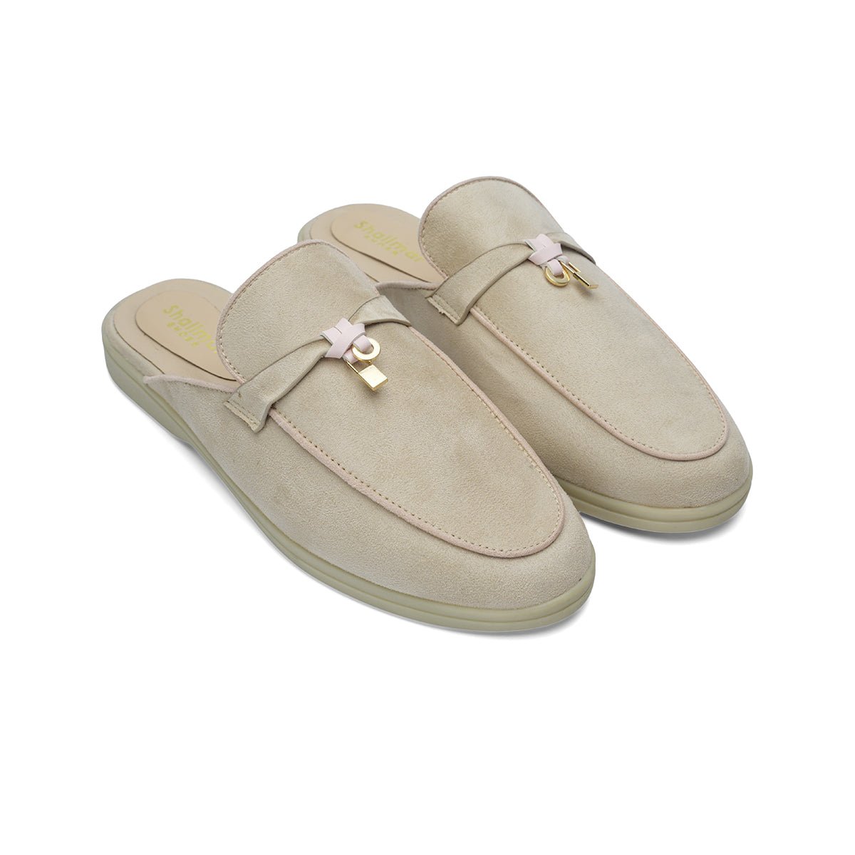 Womens Backless Slip-ons Moccasin