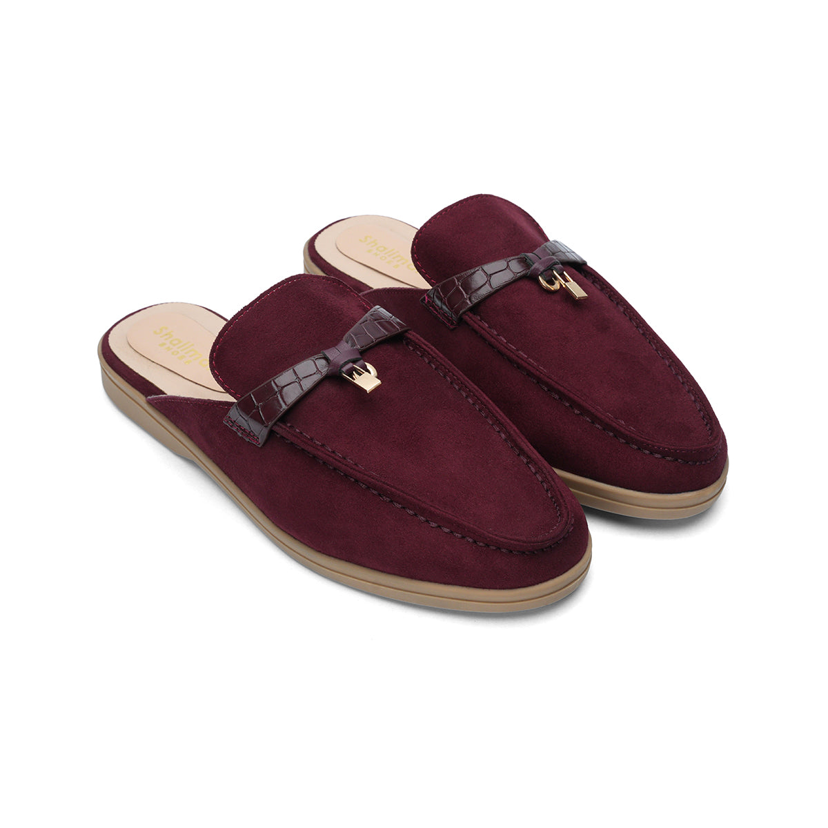 Womens Slip-ons Backless Moccasin