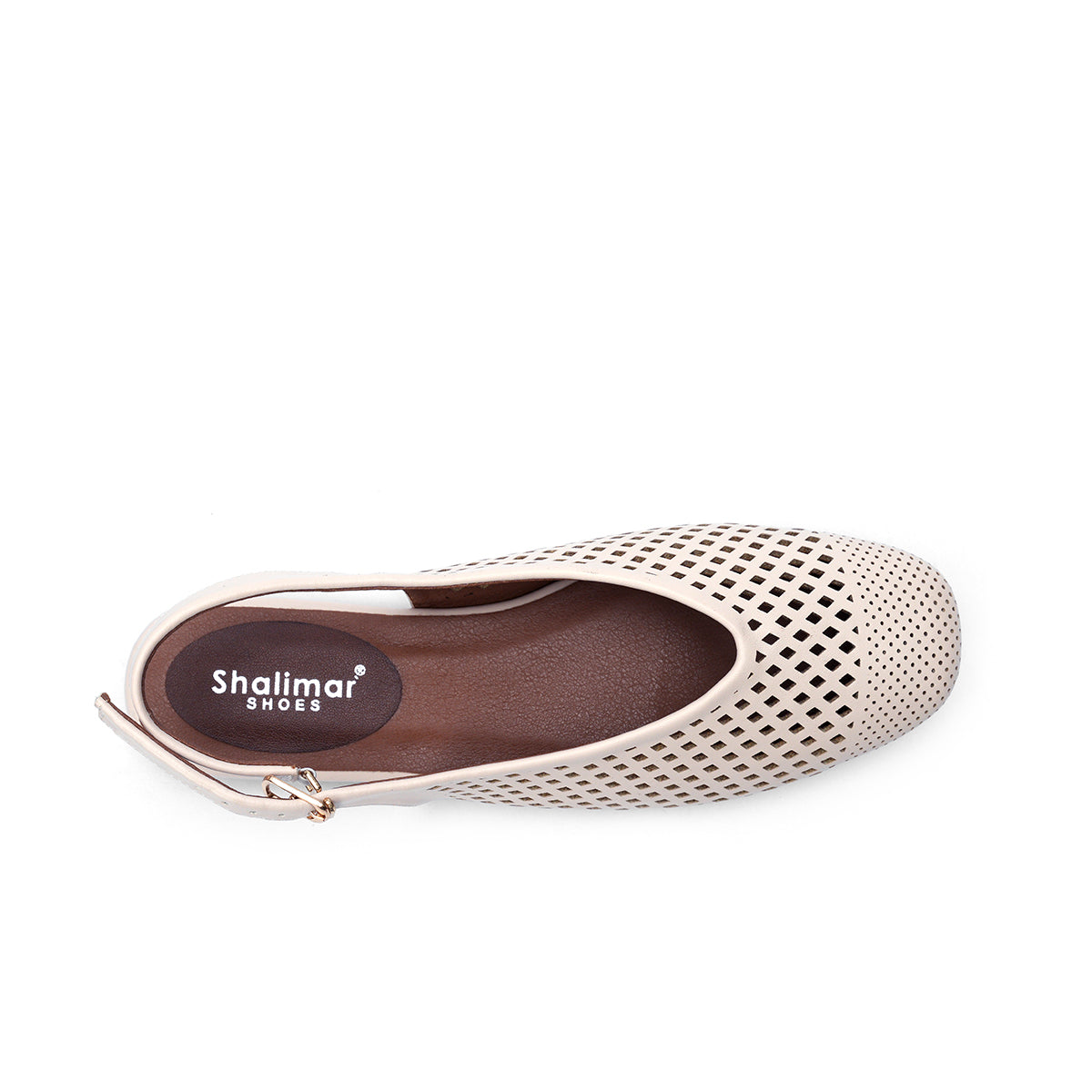 Womens Slingback Perforated Moccasin