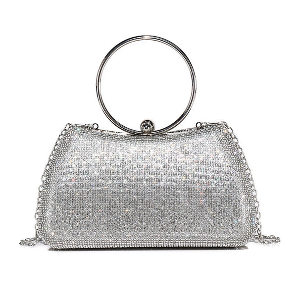 Orbital Rhinestone Purse