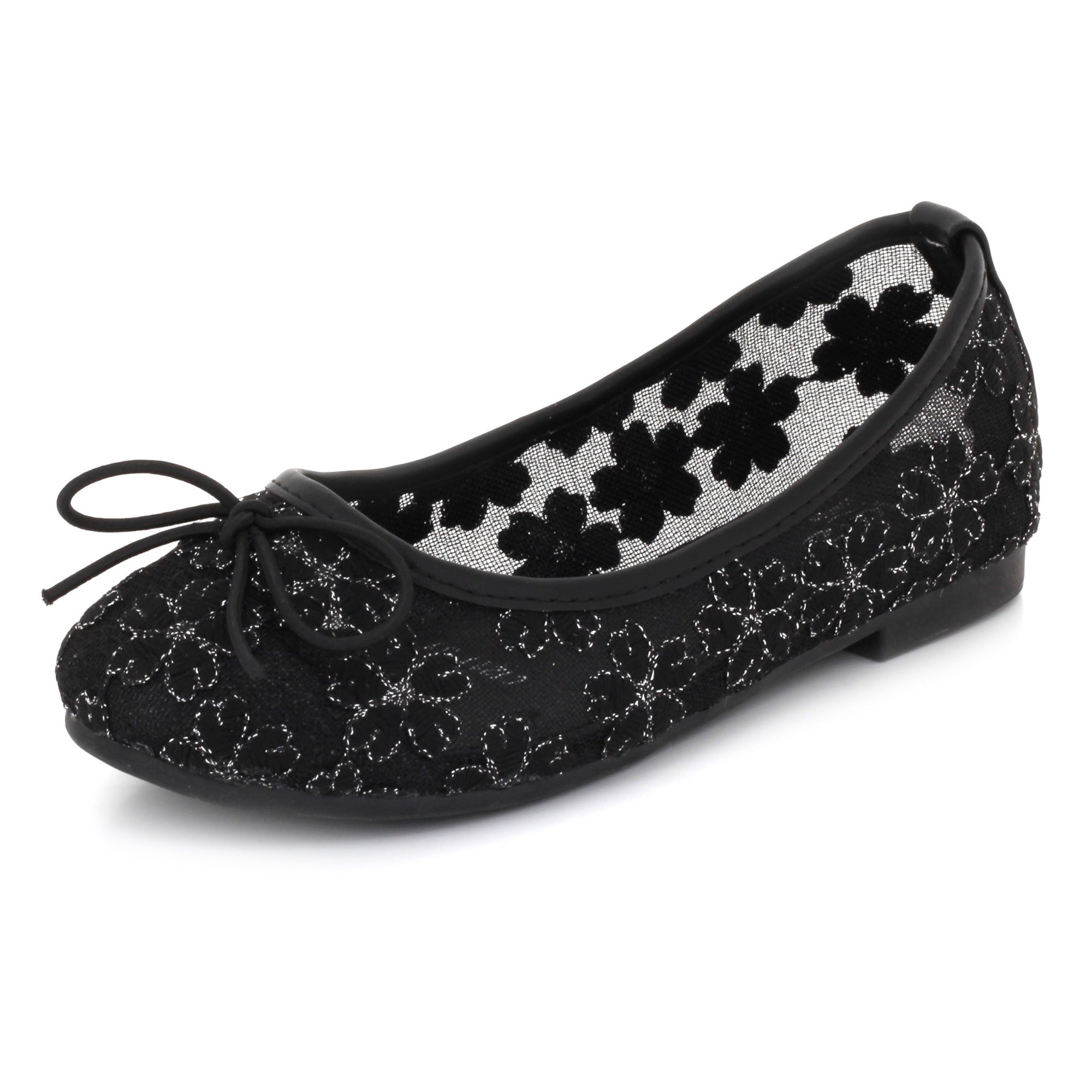Harony Girls Net Detailing Pumps
