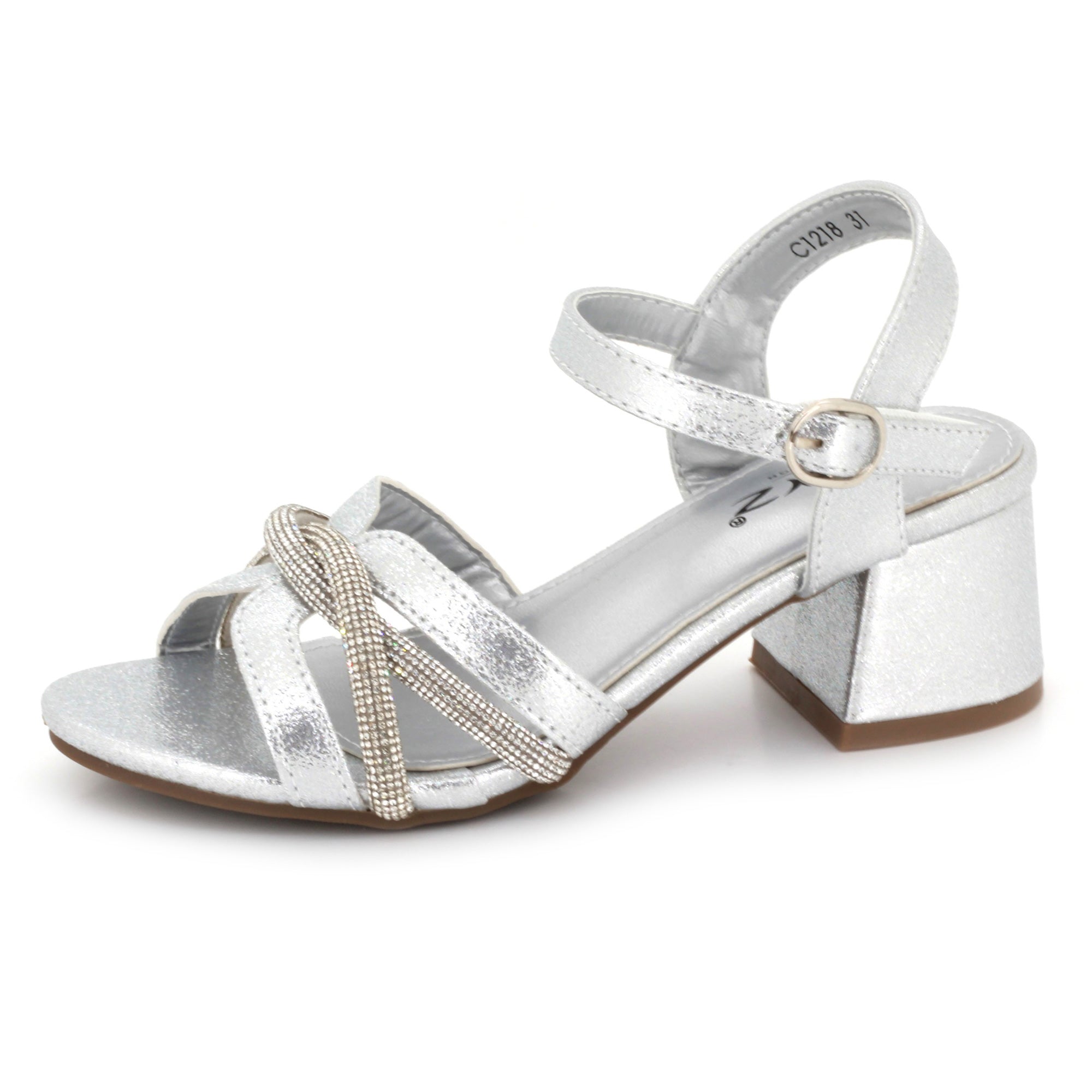 Ribby Girls Ankle Strap Sandals