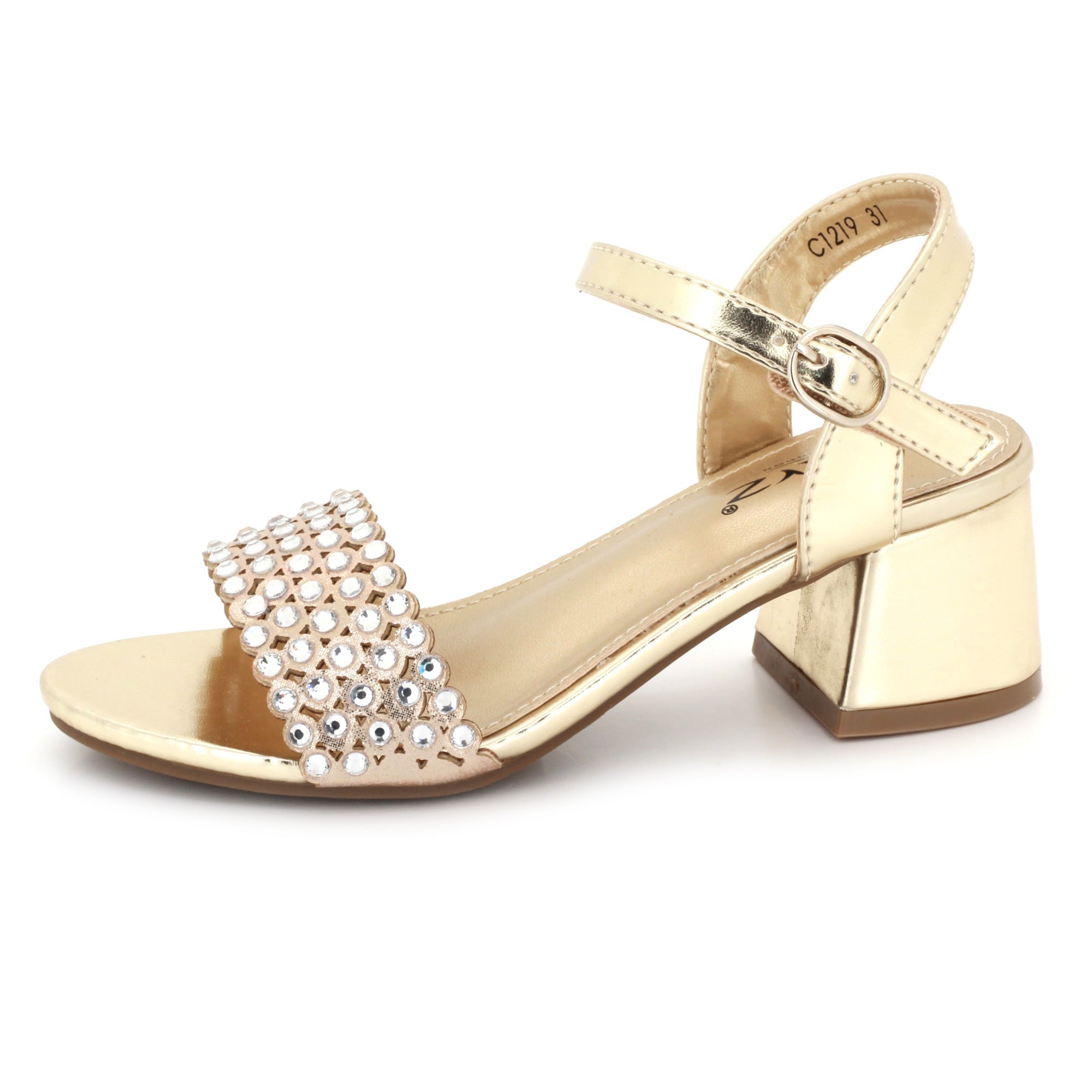 Niva Girls Pearls Sandals