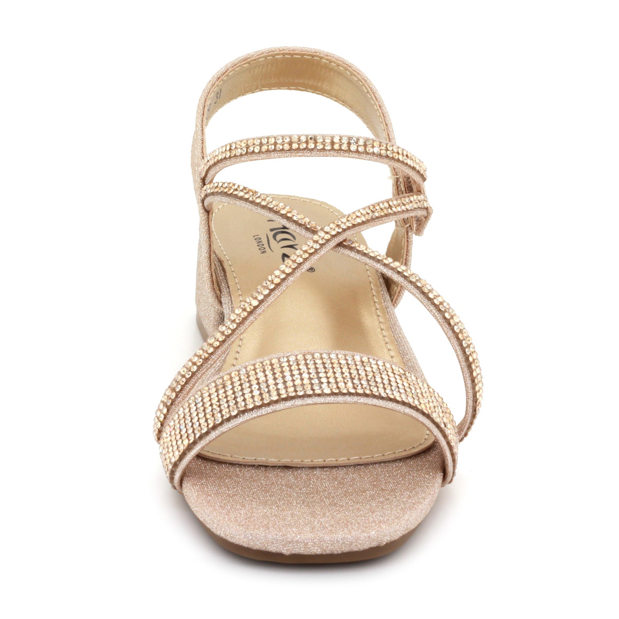 Rozlyn Girls Diamante Sandals