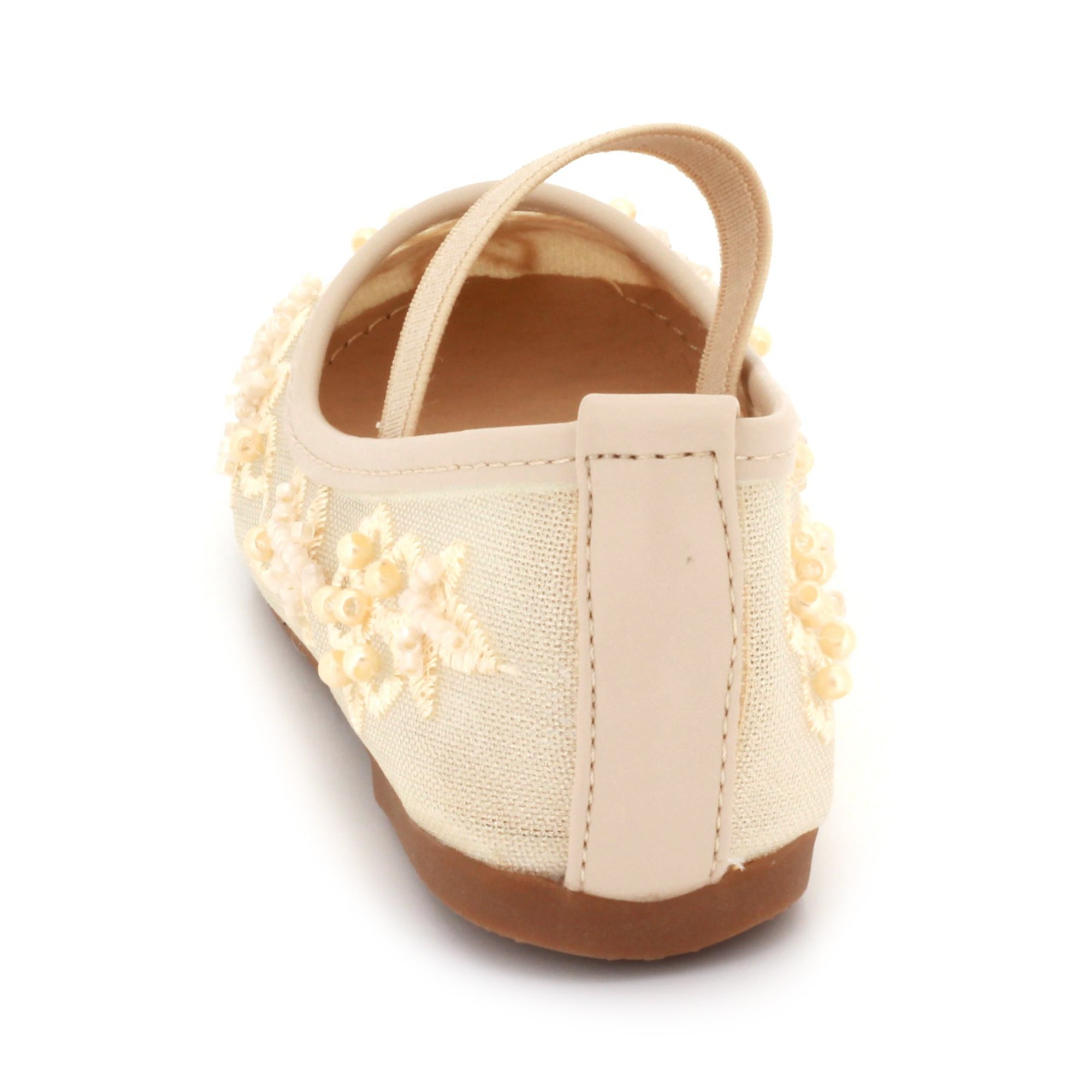 Elorise Girls Net Detailing Pumps
