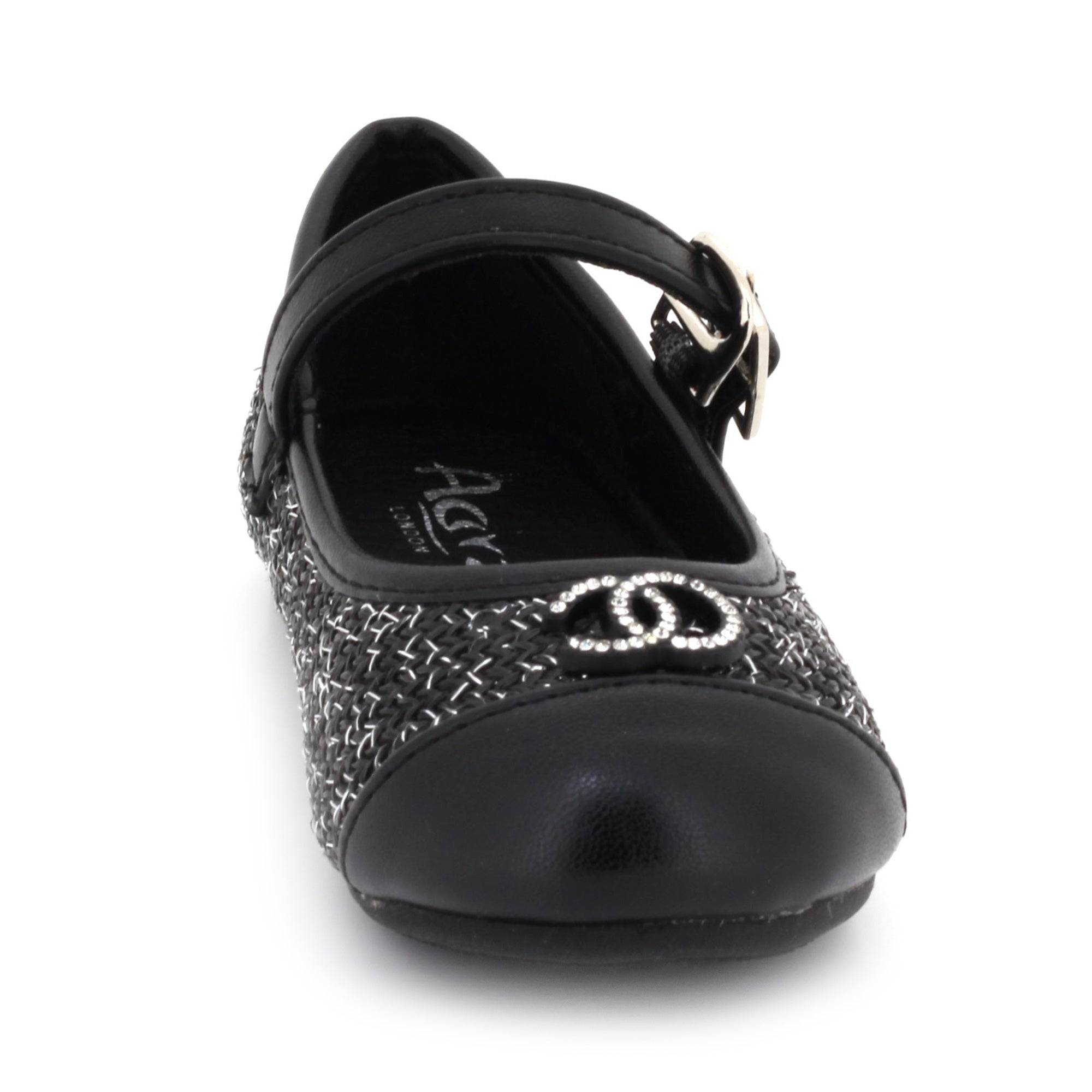 Ventry Girls Strap Pumps