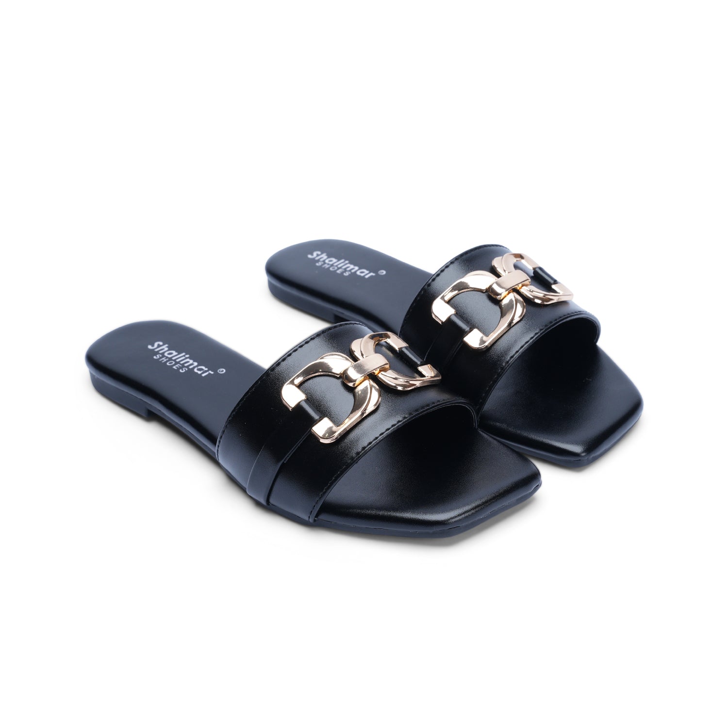 Heru Buckled Slippers