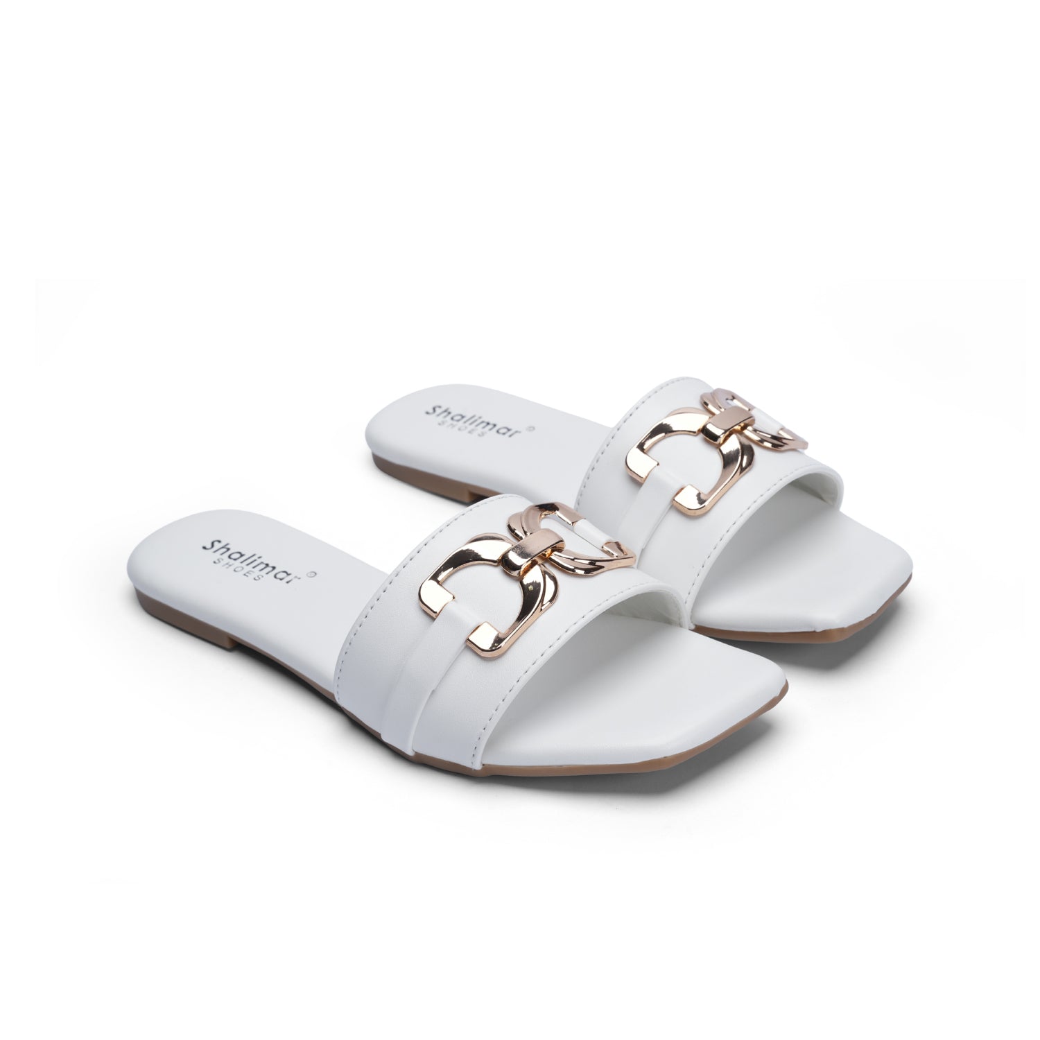 Heru Buckled Slippers