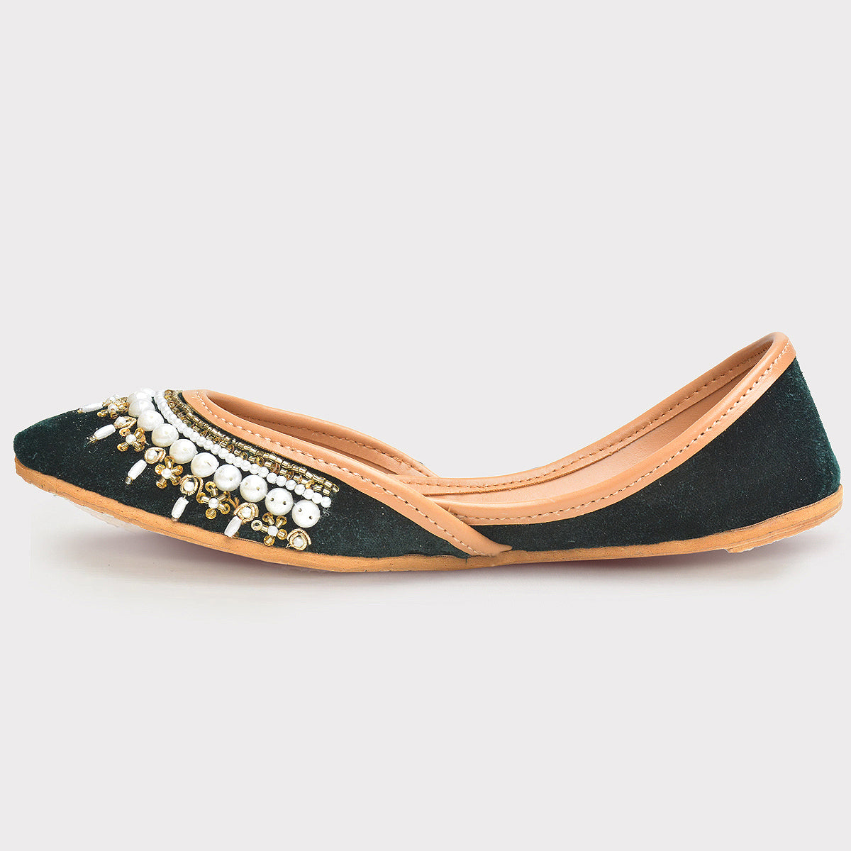 Flora Pearls Khussa