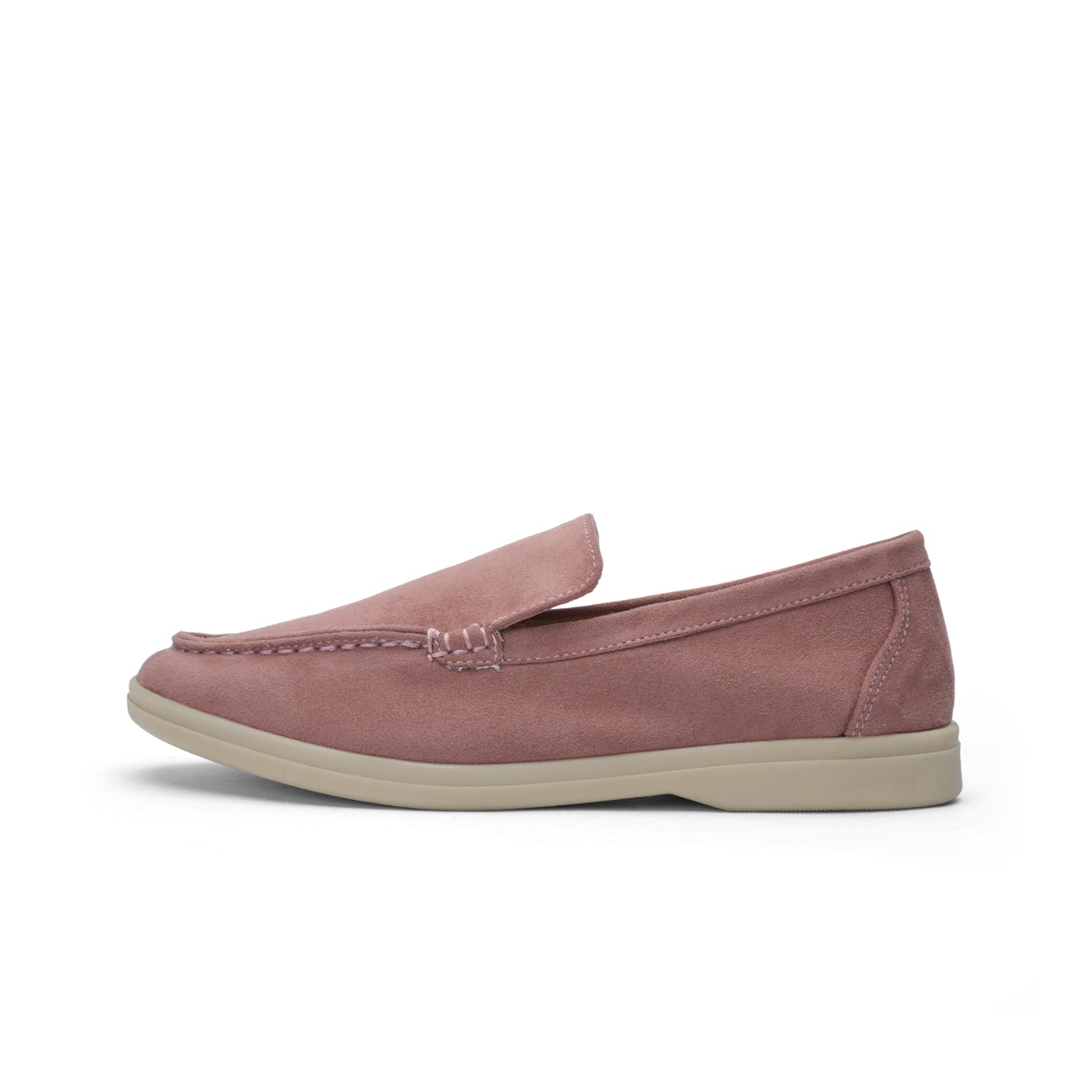 Womens Comfy Rounded Toe Moccasins