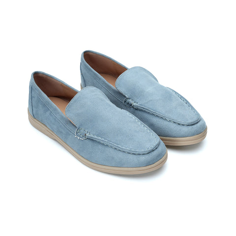 Womens Comfy Rounded Toe Moccasins