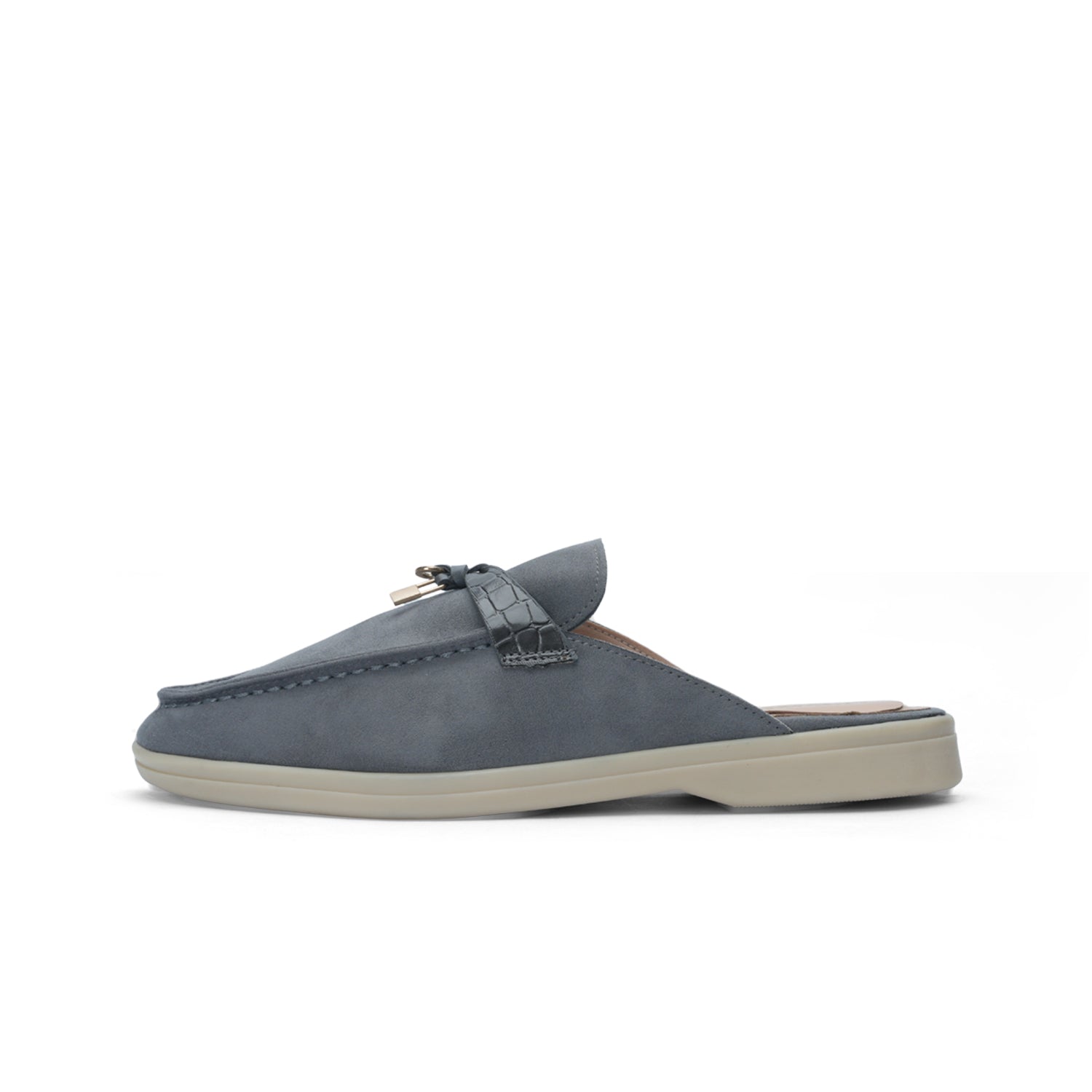 Womens Backless Comfy Moccasins