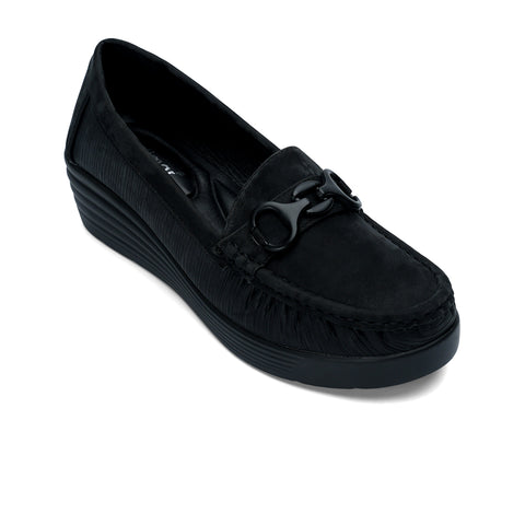 Womens Comfy Wedge Moccasins
