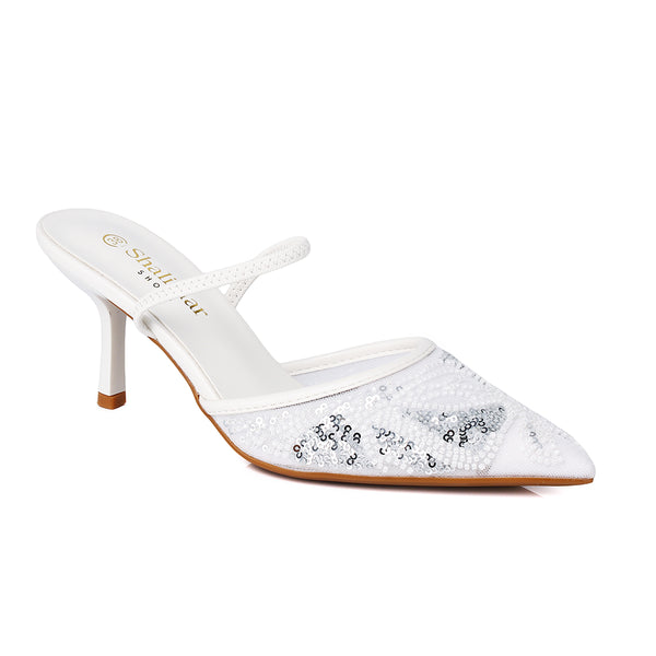 Luxer Sequin Pointed Heels