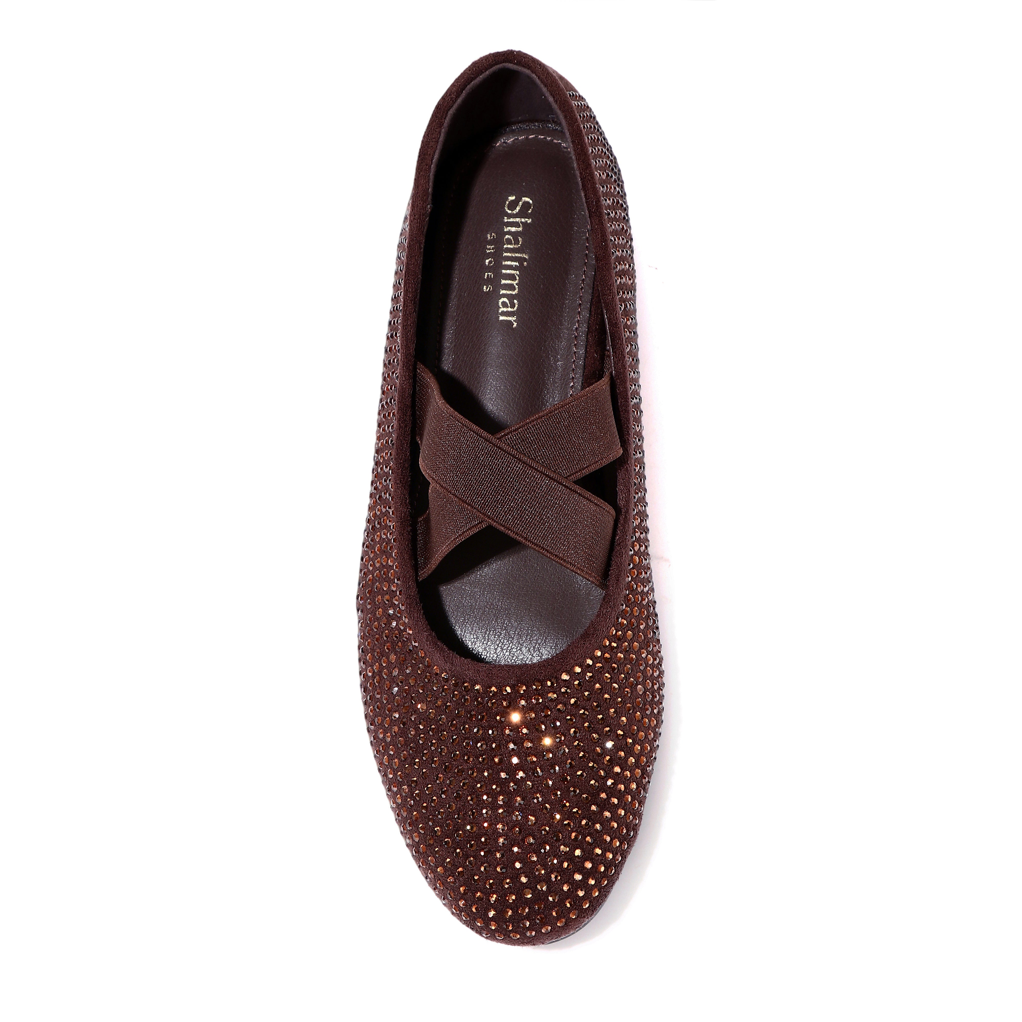 Onyx Aura Flat Pumps