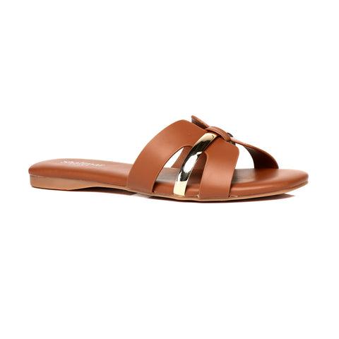 Montréa Link Flat Slides