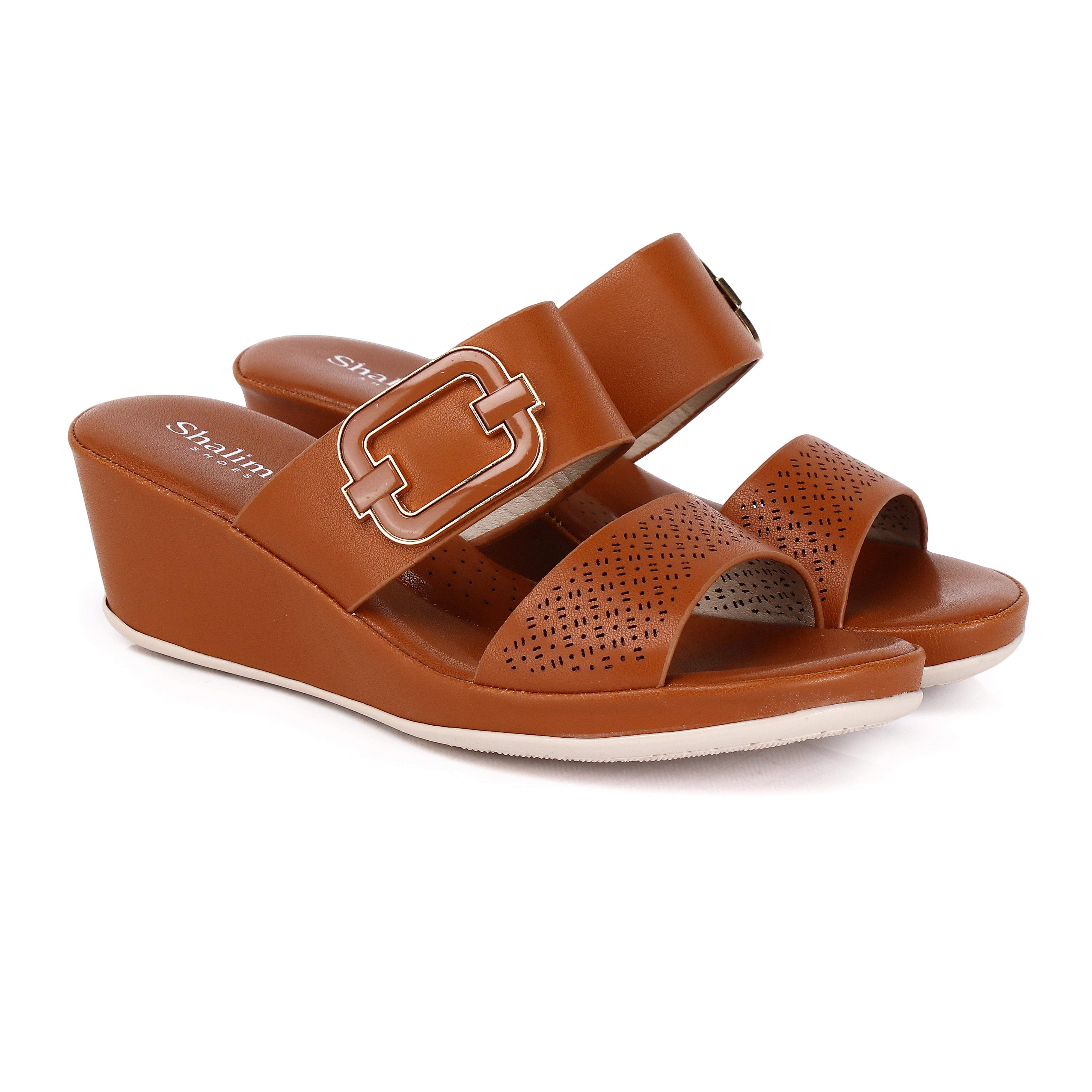 Noira Luxe Wedge Slides