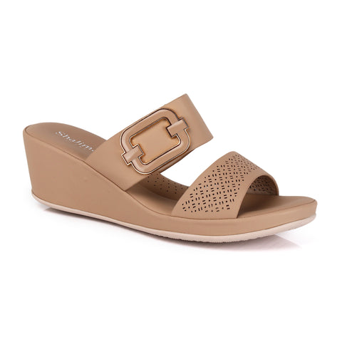 Noira Luxe Wedge Slides