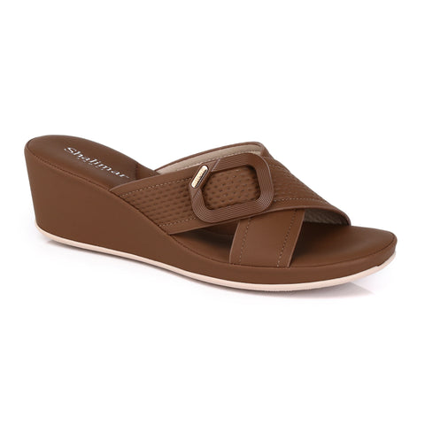 Elara Comfort Wedge Slides