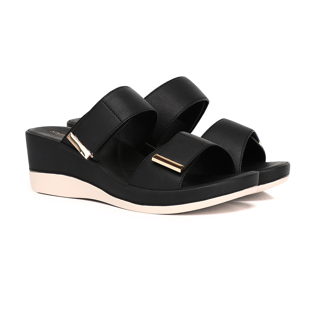 Luxe Comfort Wedge Sandals