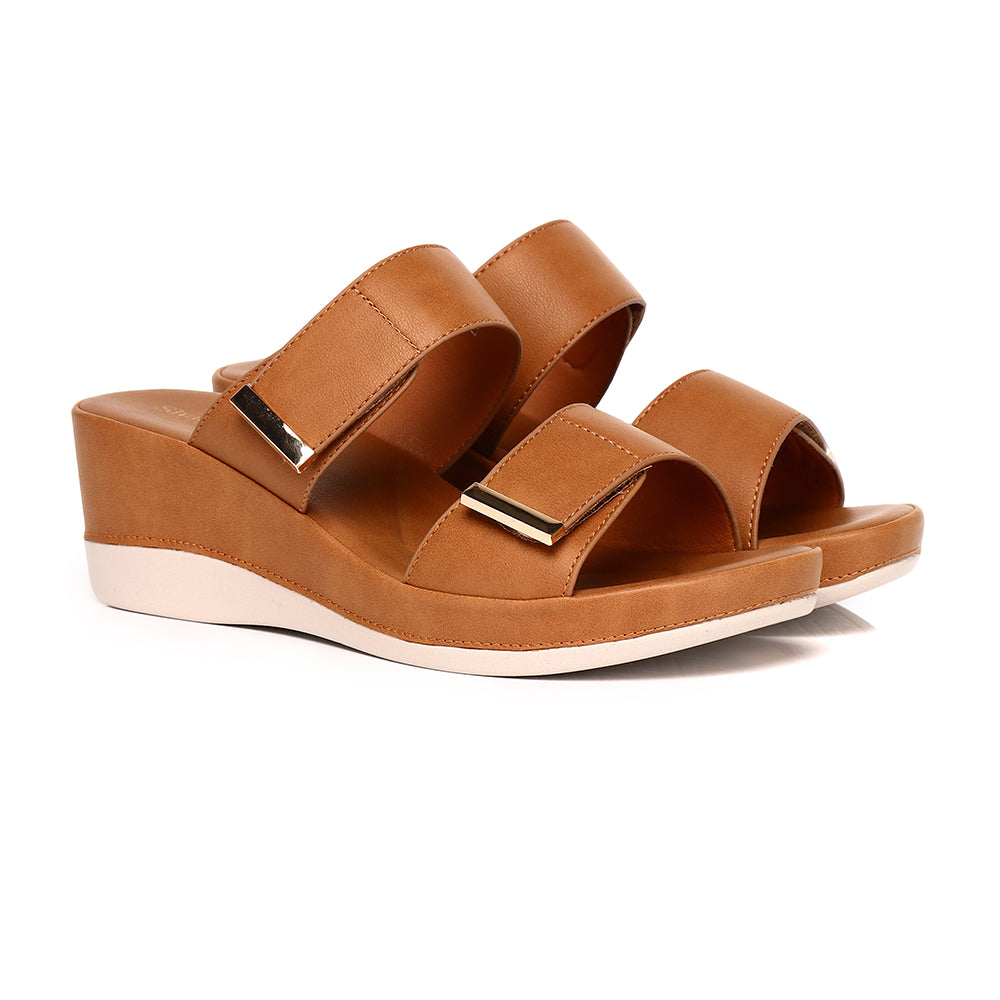 Luxe Comfort Wedge Sandals